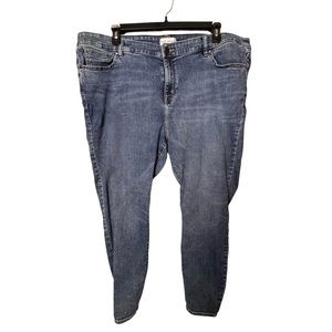 Lane Bryant Flex Magic Waistband Straight Fit High Rise Skinny Jean Size 24 Long